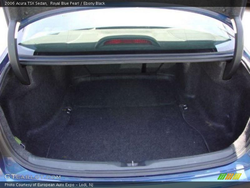 Royal Blue Pearl / Ebony Black 2006 Acura TSX Sedan