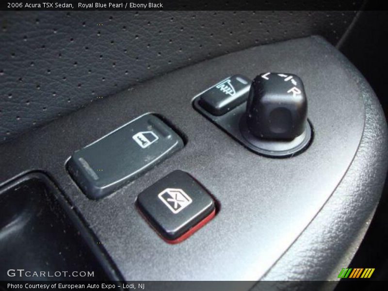 Royal Blue Pearl / Ebony Black 2006 Acura TSX Sedan