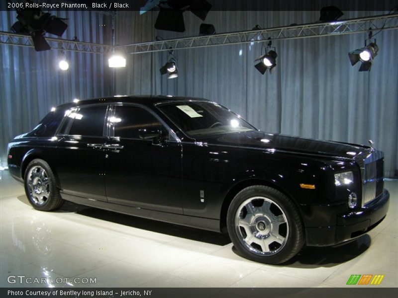 Black / Black 2006 Rolls-Royce Phantom