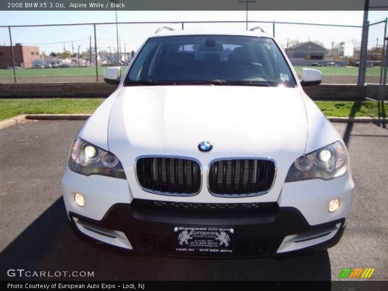 Alpine White / Black 2008 BMW X5 3.0si