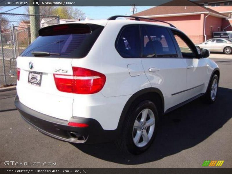 Alpine White / Black 2008 BMW X5 3.0si