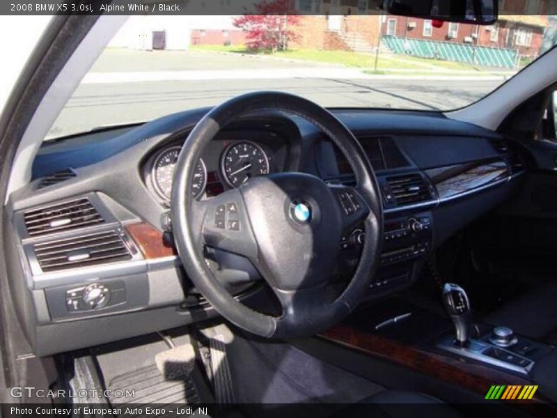 Alpine White / Black 2008 BMW X5 3.0si