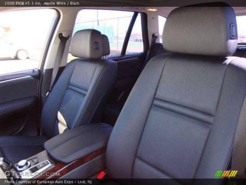 Alpine White / Black 2008 BMW X5 3.0si
