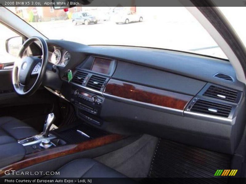 Alpine White / Black 2008 BMW X5 3.0si