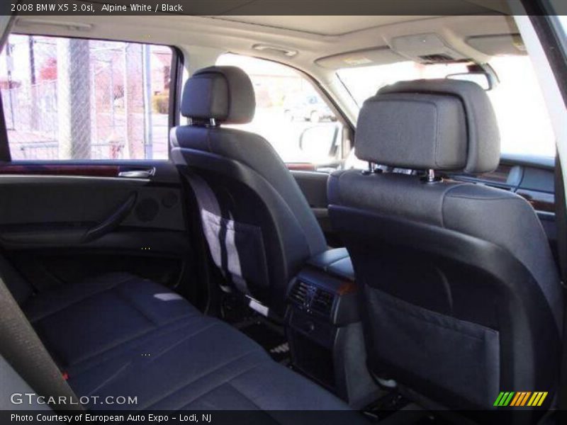 Alpine White / Black 2008 BMW X5 3.0si