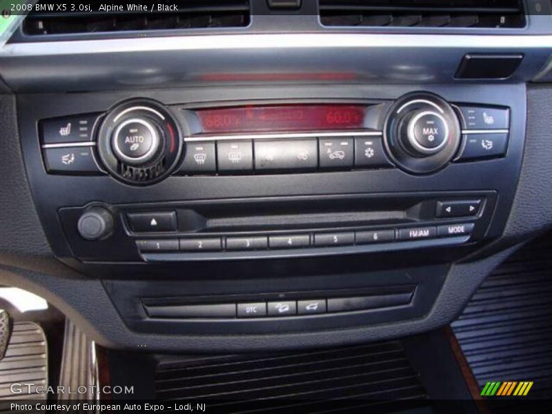 Alpine White / Black 2008 BMW X5 3.0si
