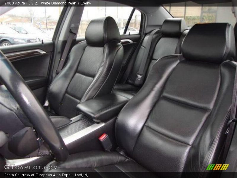 White Diamond Pearl / Ebony 2008 Acura TL 3.2