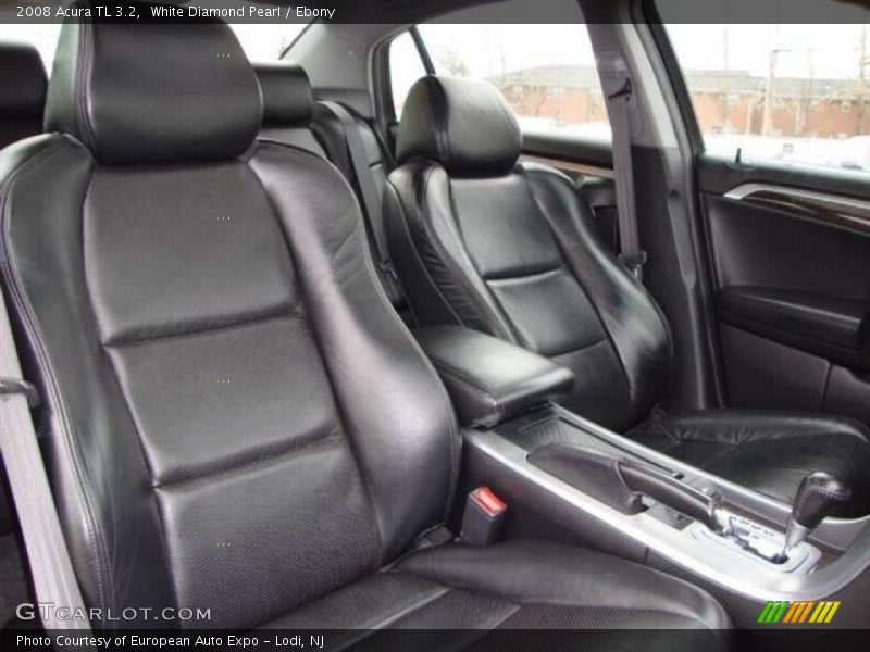 White Diamond Pearl / Ebony 2008 Acura TL 3.2