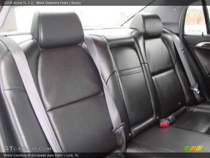 White Diamond Pearl / Ebony 2008 Acura TL 3.2