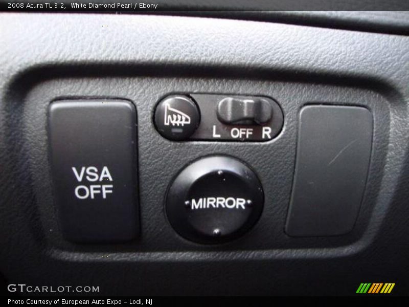 White Diamond Pearl / Ebony 2008 Acura TL 3.2