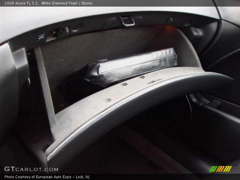 White Diamond Pearl / Ebony 2008 Acura TL 3.2