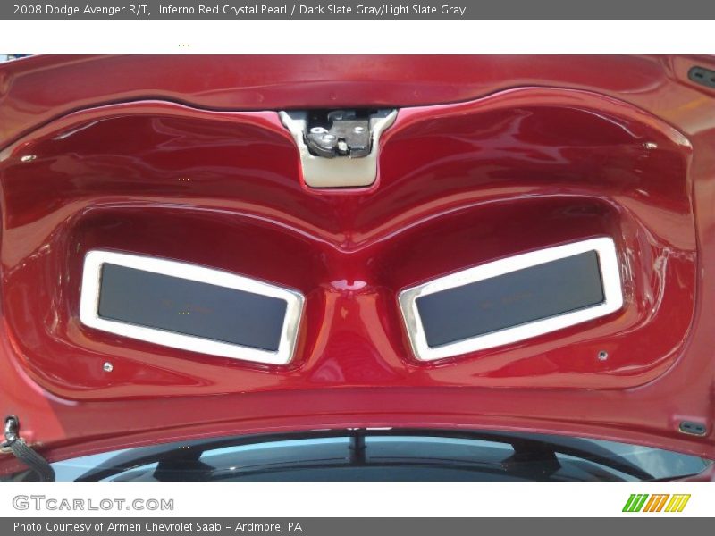 Inferno Red Crystal Pearl / Dark Slate Gray/Light Slate Gray 2008 Dodge Avenger R/T