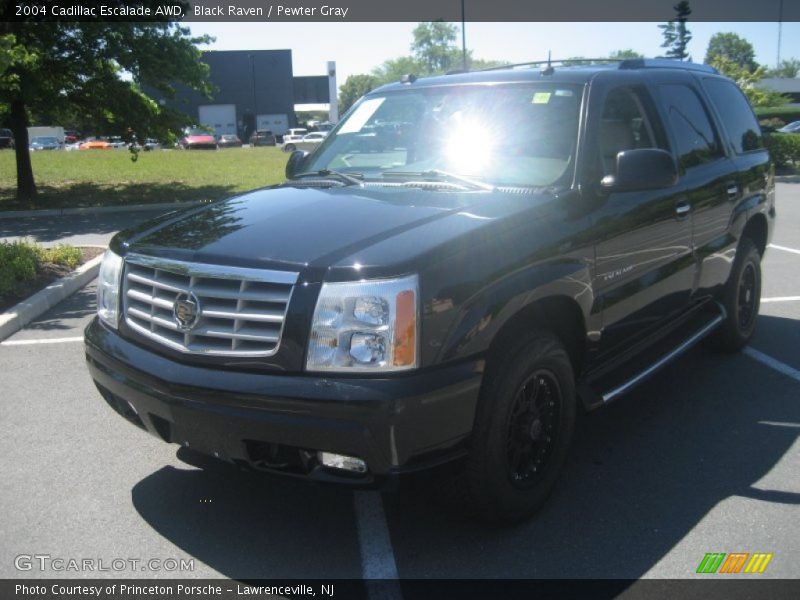 Black Raven / Pewter Gray 2004 Cadillac Escalade AWD