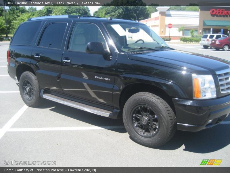Black Raven / Pewter Gray 2004 Cadillac Escalade AWD