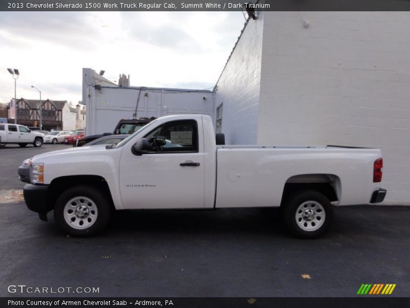  2013 Silverado 1500 Work Truck Regular Cab Summit White