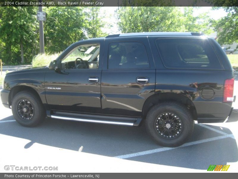 Black Raven / Pewter Gray 2004 Cadillac Escalade AWD