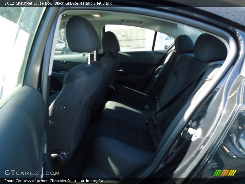 Black Granite Metallic / Jet Black 2012 Chevrolet Cruze Eco