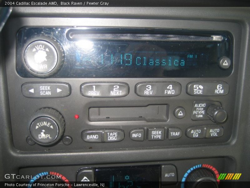 Black Raven / Pewter Gray 2004 Cadillac Escalade AWD