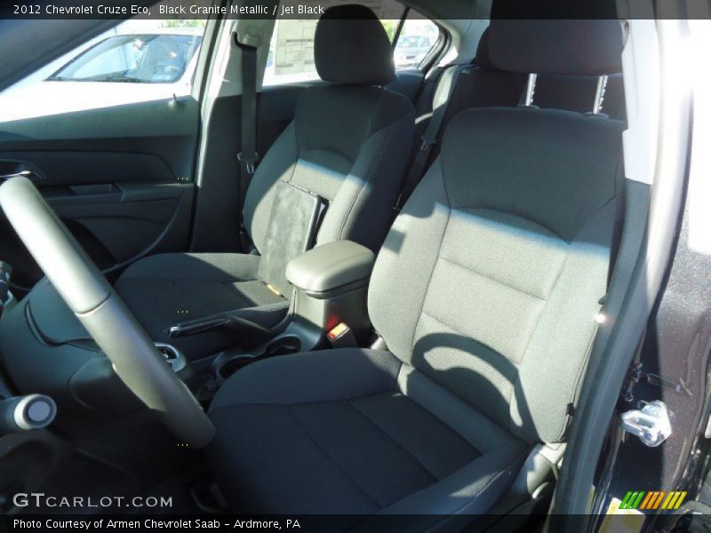Black Granite Metallic / Jet Black 2012 Chevrolet Cruze Eco