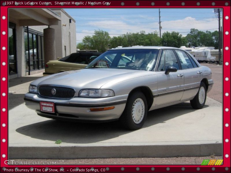 Silvermist Metallic / Medium Gray 1997 Buick LeSabre Custom