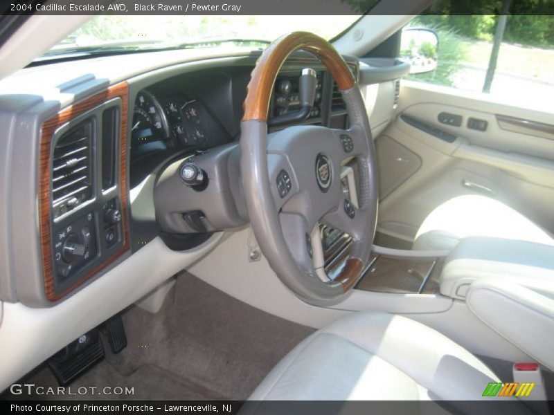 Black Raven / Pewter Gray 2004 Cadillac Escalade AWD