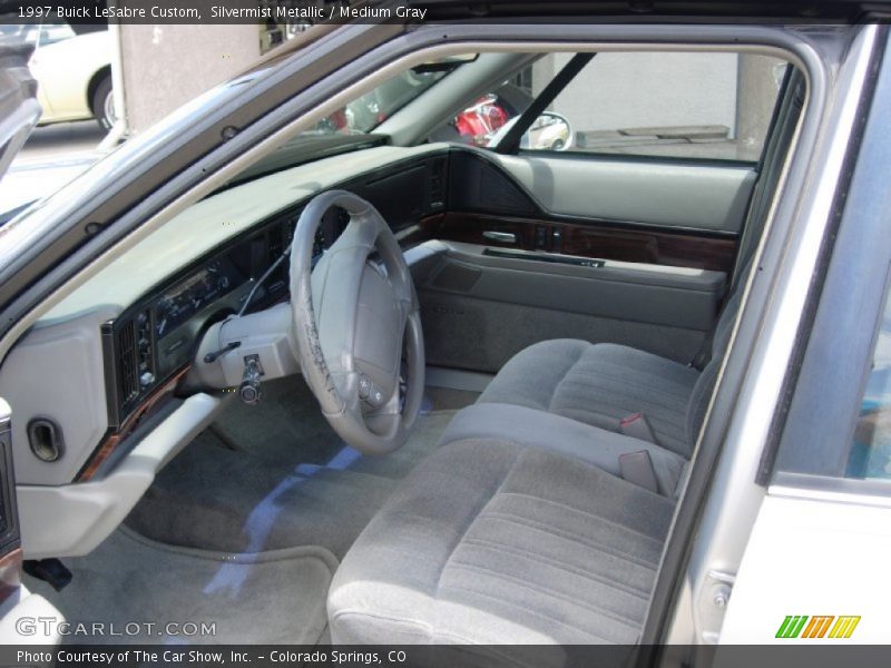 Silvermist Metallic / Medium Gray 1997 Buick LeSabre Custom
