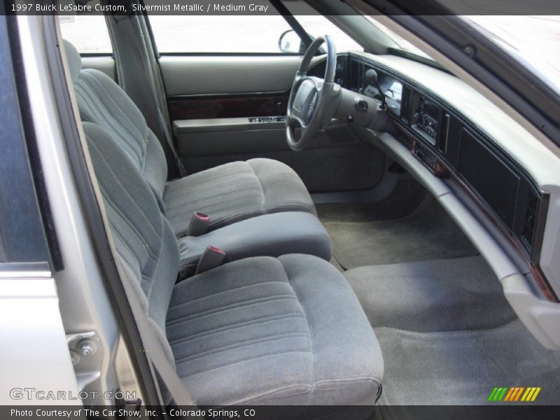 Silvermist Metallic / Medium Gray 1997 Buick LeSabre Custom