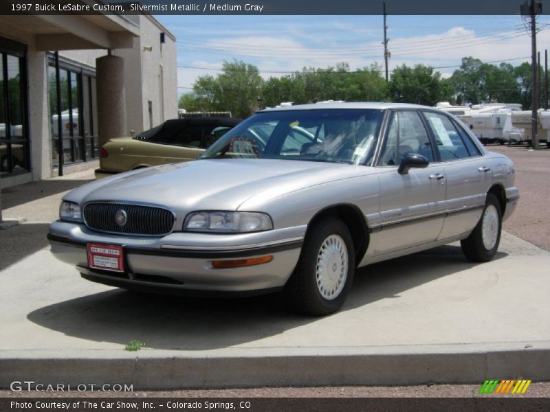 Silvermist Metallic / Medium Gray 1997 Buick LeSabre Custom