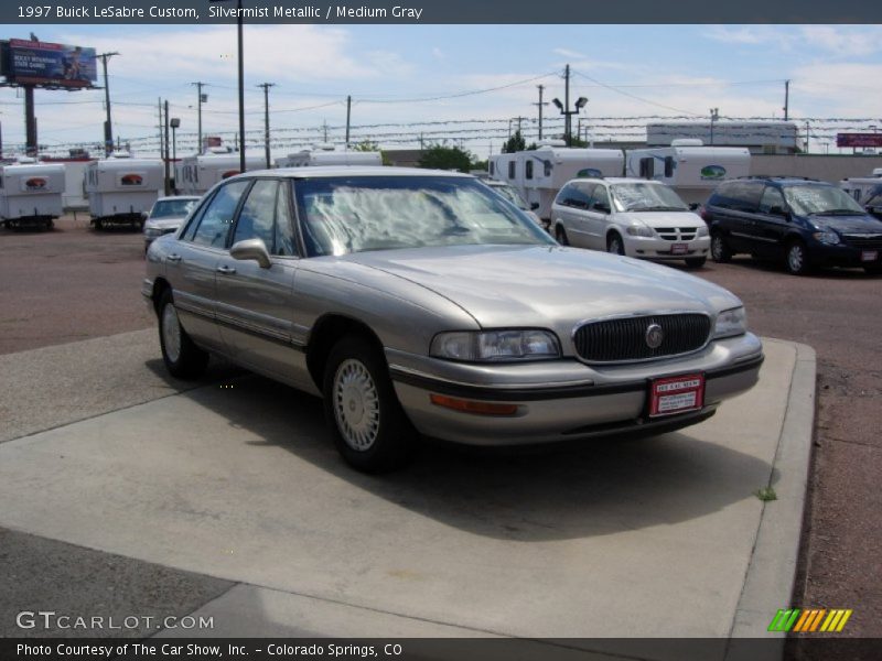 Silvermist Metallic / Medium Gray 1997 Buick LeSabre Custom