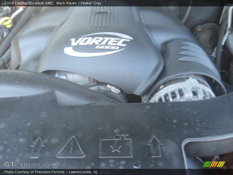 Black Raven / Pewter Gray 2004 Cadillac Escalade AWD