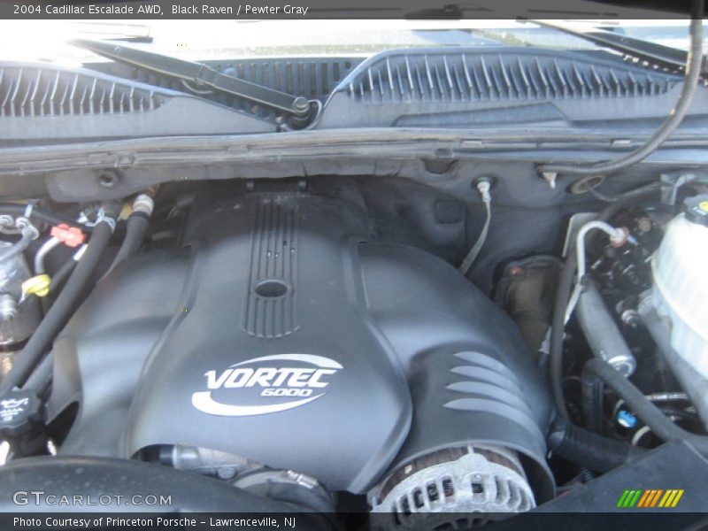 Black Raven / Pewter Gray 2004 Cadillac Escalade AWD