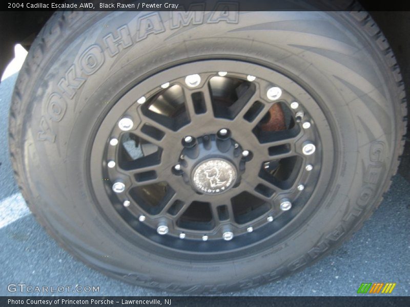 Black Raven / Pewter Gray 2004 Cadillac Escalade AWD