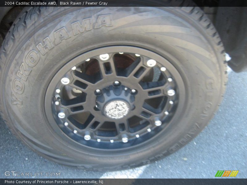 Black Raven / Pewter Gray 2004 Cadillac Escalade AWD