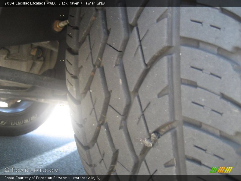 Black Raven / Pewter Gray 2004 Cadillac Escalade AWD