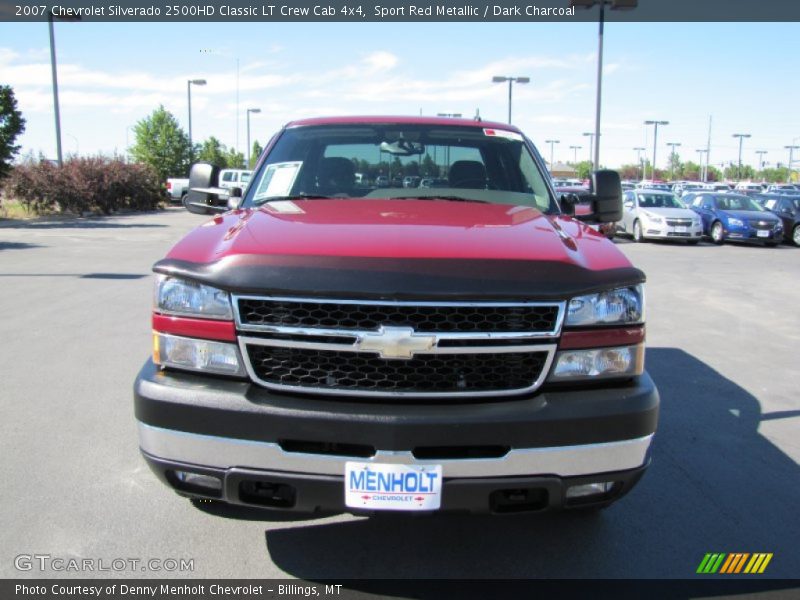 Sport Red Metallic / Dark Charcoal 2007 Chevrolet Silverado 2500HD Classic LT Crew Cab 4x4