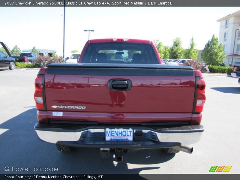 Sport Red Metallic / Dark Charcoal 2007 Chevrolet Silverado 2500HD Classic LT Crew Cab 4x4