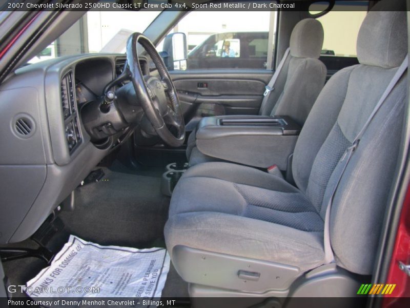 Sport Red Metallic / Dark Charcoal 2007 Chevrolet Silverado 2500HD Classic LT Crew Cab 4x4