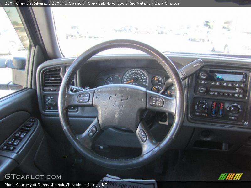 Sport Red Metallic / Dark Charcoal 2007 Chevrolet Silverado 2500HD Classic LT Crew Cab 4x4