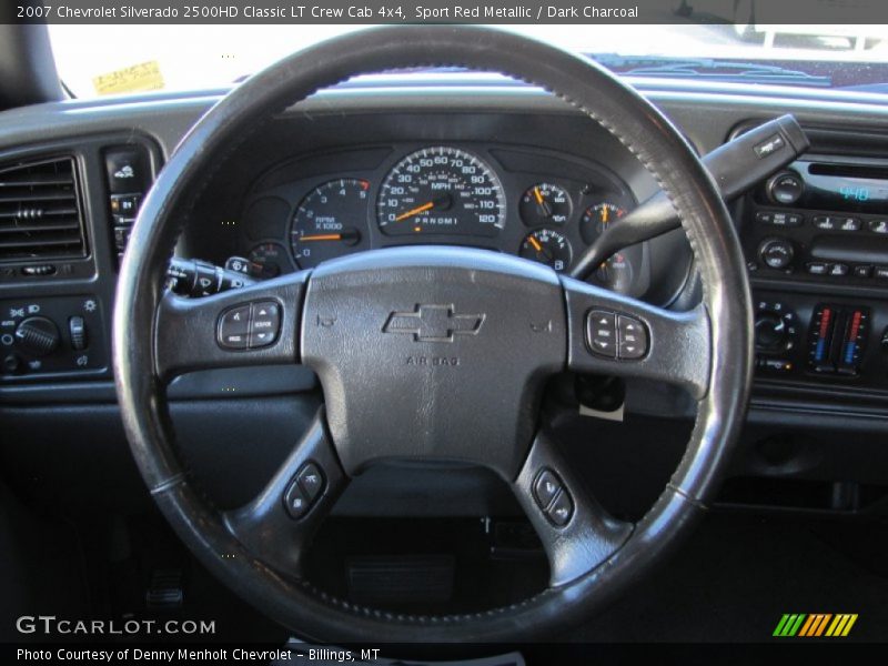 Sport Red Metallic / Dark Charcoal 2007 Chevrolet Silverado 2500HD Classic LT Crew Cab 4x4