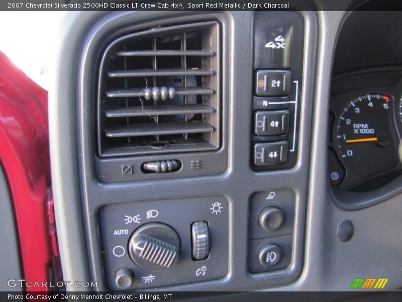 Sport Red Metallic / Dark Charcoal 2007 Chevrolet Silverado 2500HD Classic LT Crew Cab 4x4
