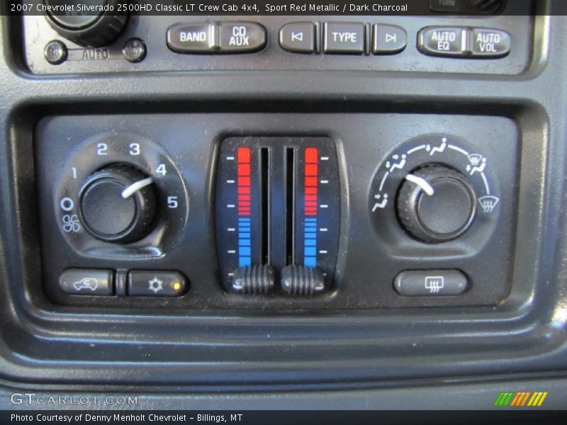 Sport Red Metallic / Dark Charcoal 2007 Chevrolet Silverado 2500HD Classic LT Crew Cab 4x4