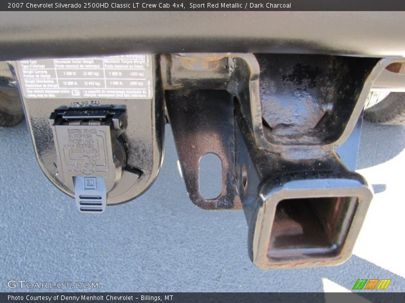 Sport Red Metallic / Dark Charcoal 2007 Chevrolet Silverado 2500HD Classic LT Crew Cab 4x4