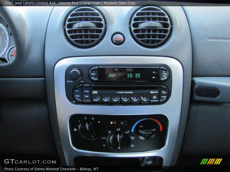 Inferno Red Crystal Pearl / Medium Slate Gray 2007 Jeep Liberty Limited 4x4
