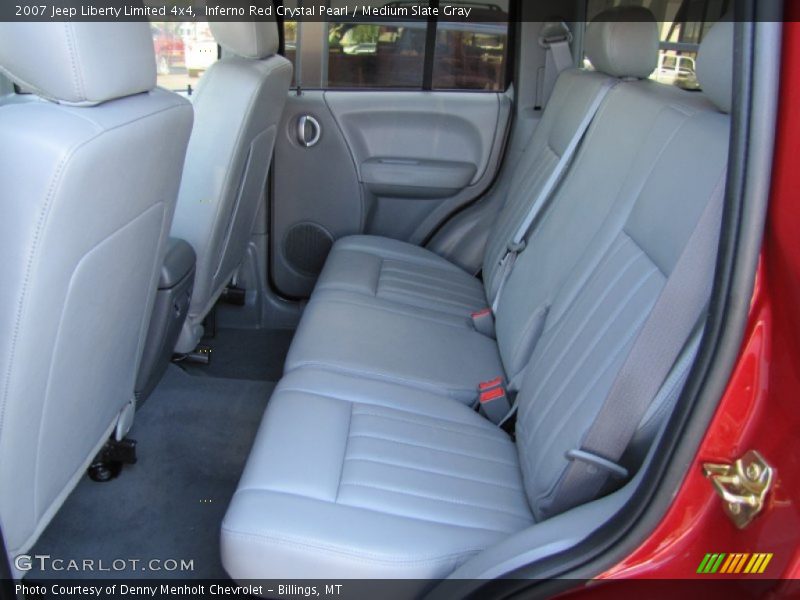 Inferno Red Crystal Pearl / Medium Slate Gray 2007 Jeep Liberty Limited 4x4