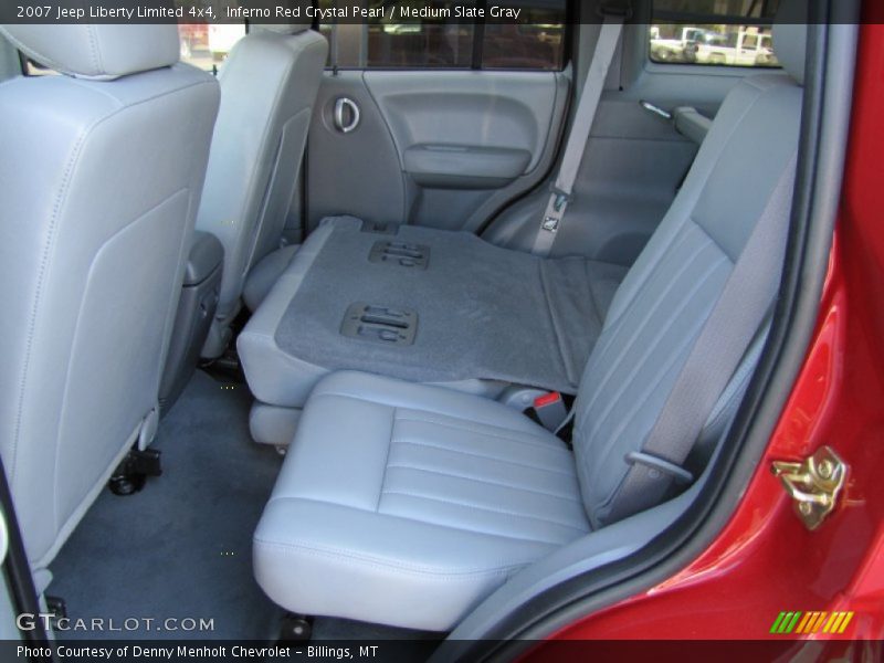 Inferno Red Crystal Pearl / Medium Slate Gray 2007 Jeep Liberty Limited 4x4
