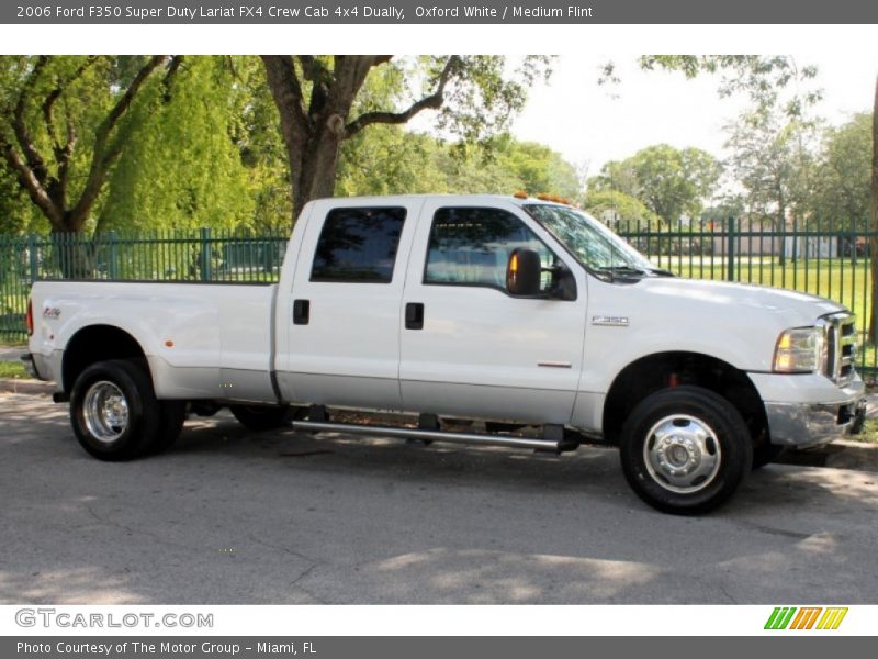  2006 F350 Super Duty Lariat FX4 Crew Cab 4x4 Dually Oxford White