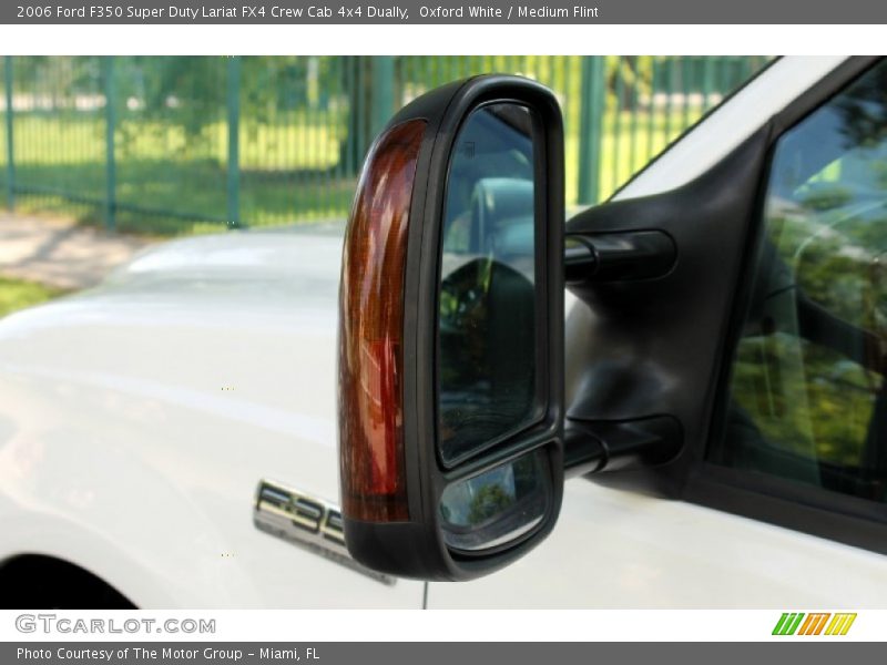 Oxford White / Medium Flint 2006 Ford F350 Super Duty Lariat FX4 Crew Cab 4x4 Dually