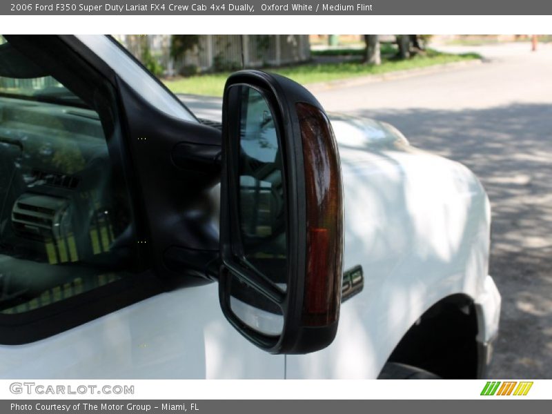 Oxford White / Medium Flint 2006 Ford F350 Super Duty Lariat FX4 Crew Cab 4x4 Dually