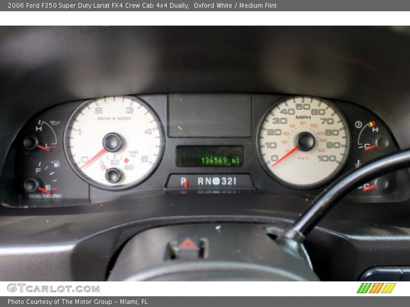  2006 F350 Super Duty Lariat FX4 Crew Cab 4x4 Dually Lariat FX4 Crew Cab 4x4 Dually Gauges