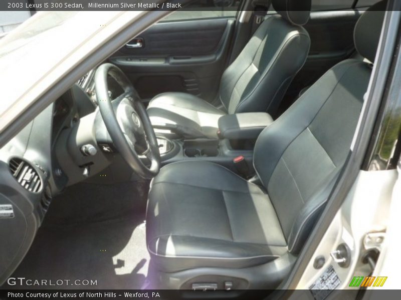 Millennium Silver Metallic / Black 2003 Lexus IS 300 Sedan